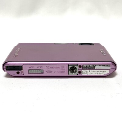 【ジャンク】SONY Cyber-Shot DSC-T77 ピンク コンデジ SONY Cyber-shot DSC-T77 Pink 10.1MP 4x Optical Zoom Digital