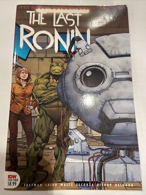 TMNT The Last Ronin #3 2021 Unread 2nd Print Variant Cover IDW Kevin Eastman