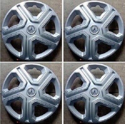 Radkappe Silber 13 Zoll Passend für TATA ALTROZ 4er Set Press-Fitting