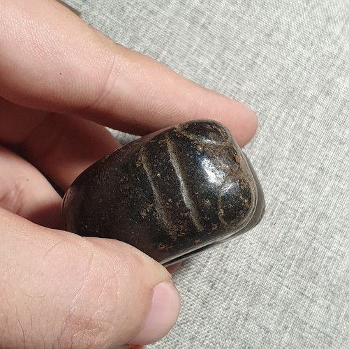 Antique Stone Jade mysterious Animal carving stone Amulet Bead Magnetic Stone #8 - Picture 6 of 13