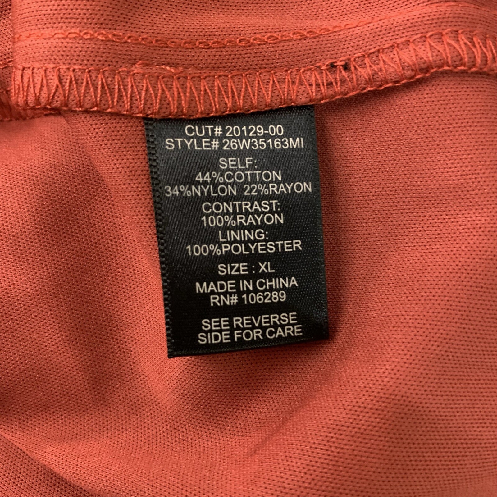 FILA Abito da cocktail party senza maniche in pizzo Emilia ruggine taglia A donna taglia XL