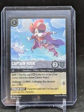 Disney Lorcana EN-1 Captain Hook Rare foil