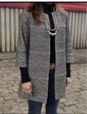 Cabi Gray Black White The Times 5299 Jacket Coat Blazer Size XS