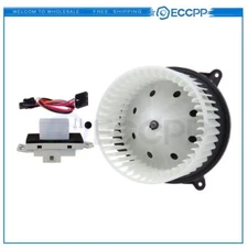 A/C Blower Motor Resistor Kit For Chevrolet Silverado 1500 GMC Yukon Front W/ATC