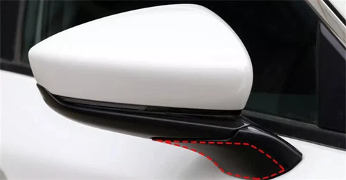 Right Side Door Rearview Mirror Triangle Base Cover For Mazda 3 Axela 2020-2022 - Picture 2 of 6
