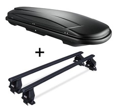 Dachbox VDPJUXT600L+Dachträger Tema für für Mercedes AKlasse W168 97-04 Stahl Dachbox VDPJUXT600L+Dachträger Tema für für Mercedes AKlasse W168 97-04 Stahl