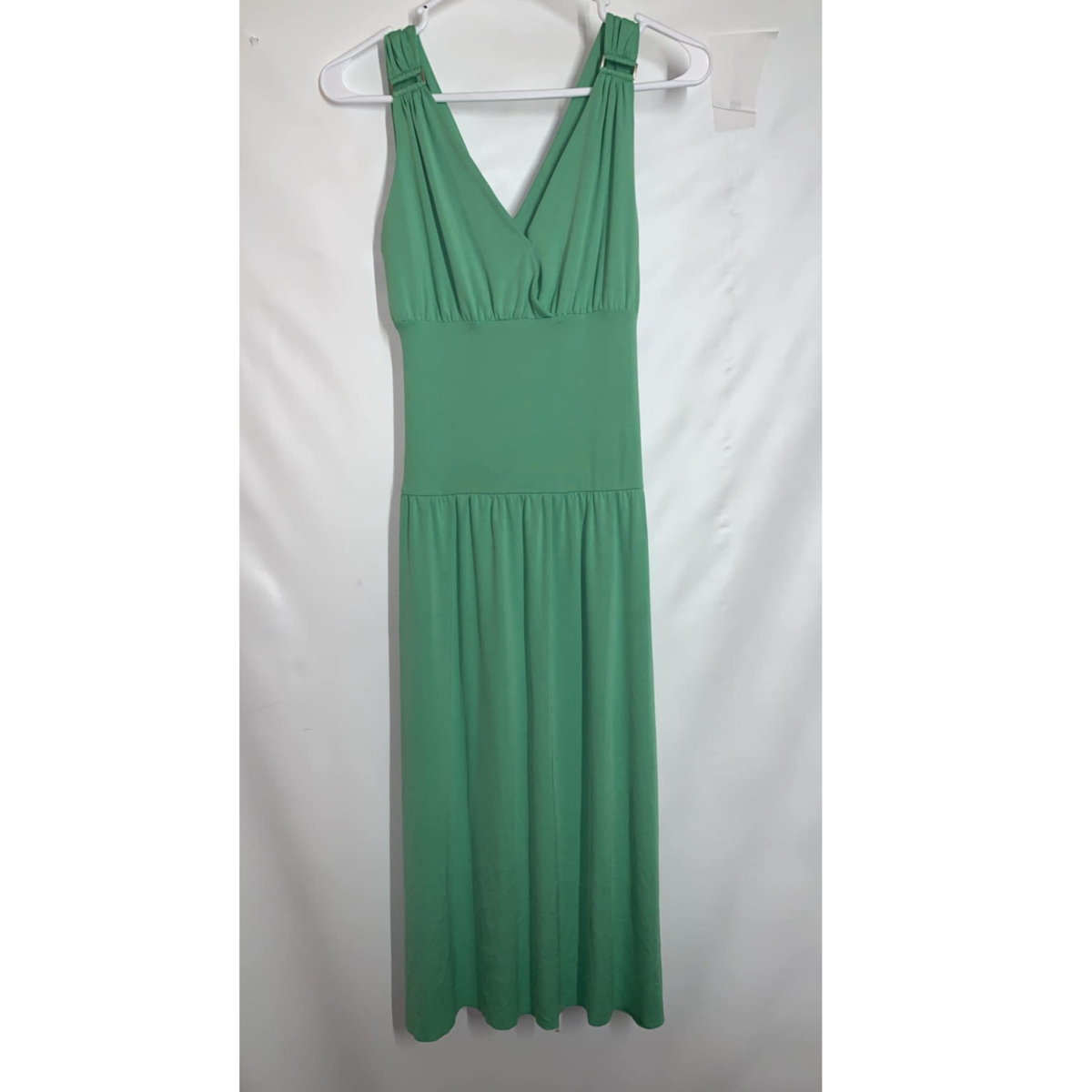 Kenzie Women's Green Dress Strapless Medium Fit & Flare Casual | eBay