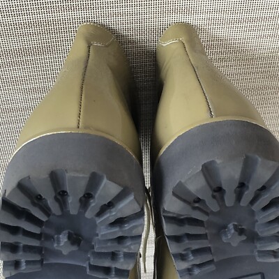 Men’s Emporio Armani Patent Leather Lace-Up Ankle Boots 12 (EU45) Olive Green s-l400.jpg main image 3
