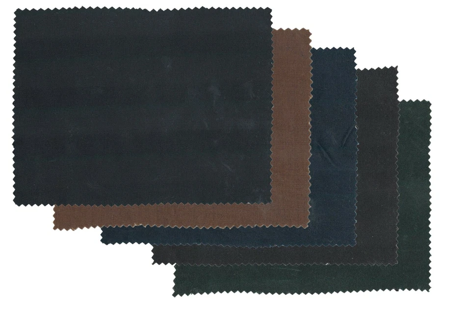 Walker and Hawkes - Wax 100% Cotton Canvas Fabric Cloth Soft Finish Waxed Cloth