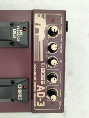 Boss AD-3 Acoustic Instrument Processor Effects Pedal from