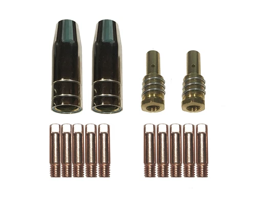 Kit ricambi ugello punta contatto adatto Chicago Electric Easy Mig 100 Mig saldatore 14AK - Foto 1 di 12