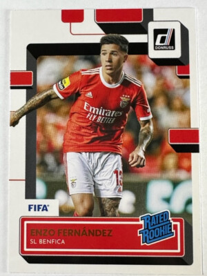 2022-23 Panini Donruss Soccer SL Benfica Enzo Fernandez Rated Rookie RC