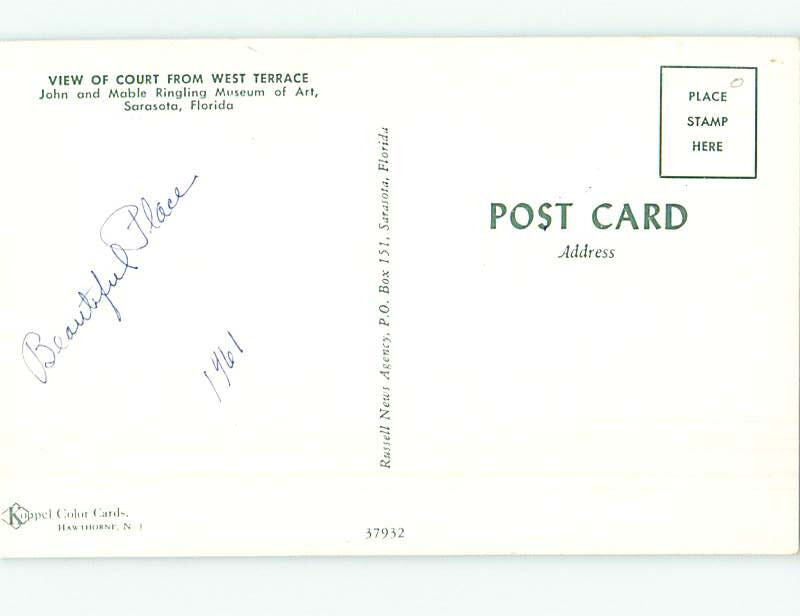 Pre1980 MUSEUM SCENE Sarasota Florida FL make an offer hr1297 eBay