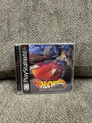 Hot Wheels: Turbo Racing (Sony PlayStation 1, 1999) Cib Tested