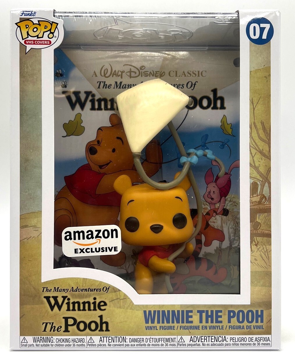 Funko Pop! Vhs Covers Winnie The Pooh With Kite #07 Amazon Exclusive
