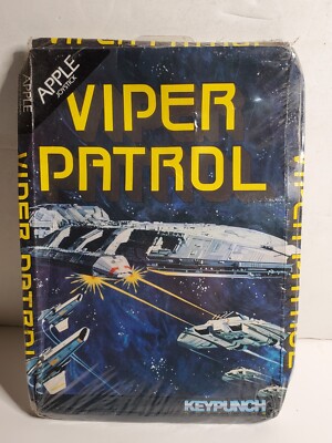 Apple Viper Patrol Video Game - NewSealed in Box - Keypunch