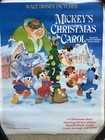 Vintage 1983 MICKEYS CHRISTMAS CAROL MOVIE POSTER DISNEY ANIMATION 18”x 23” NIP