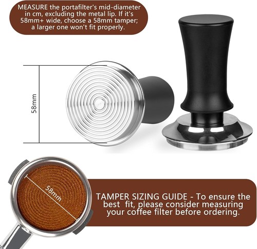 Espresso Essentials completo: set schermo manomissione, distributore, imbuto e disco 58 mm - Foto 5 di 10