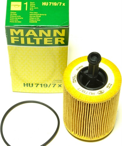 Mann-Filter Ölfilter HU 719/7X Filtereinsatz VW Audi 2.0l TDI R32 3.2 l V6 V5
