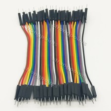 40pcs 10CM Dupont Male To Male Jumper Wire Ribbon Cable for Breadboard Arduino