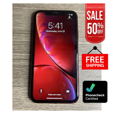 Apple iPhone XR 64GB Screen 6.1'' Unlocked Verizon At&t T-Mobile Pristine iOS 4G