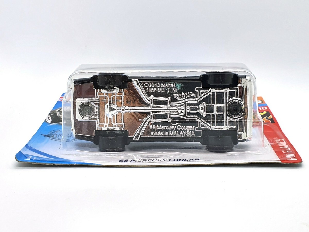 ミニカー hot wheels 68 MERCURY COUGAR HW FLAMES Amazon.com: Hot Wheels 2019 Hw Flames '68 Mercury Cougar