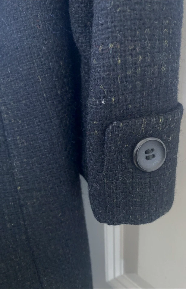 Abrigo de Lana Mancha ATOMIC De Colección Años 50 Abrigo Hollywood Ivy Trad MCM Rockabilly Foto 2 de 4