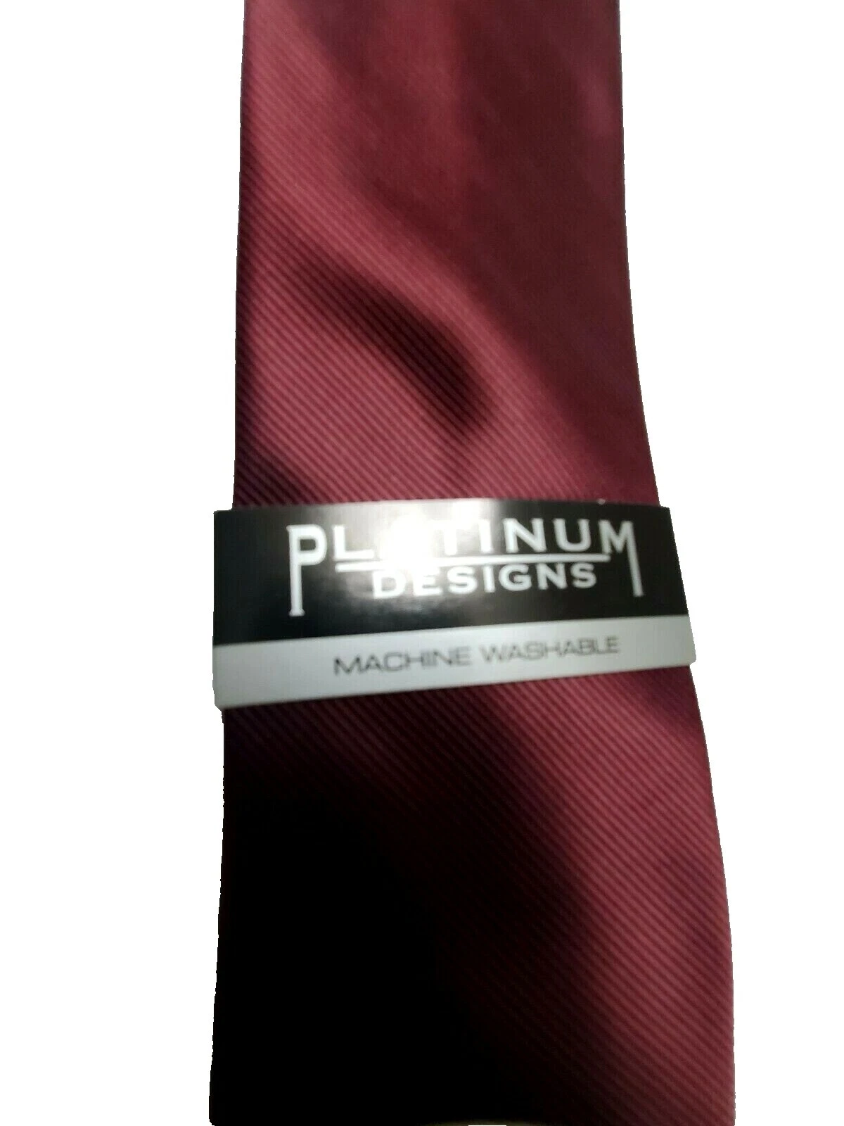 Lazos sólido Poliéster Platinum para hombres