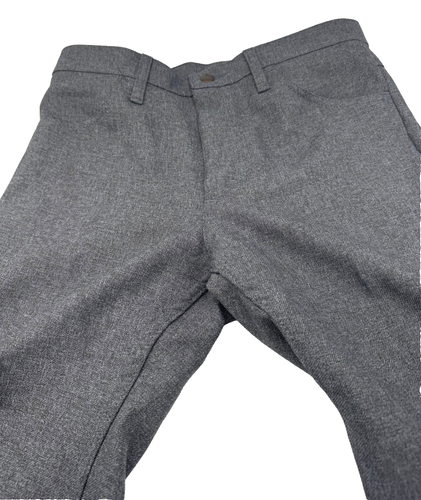 Wrangler Men's Gray Dress Pants Size Small (W 32 x L 30) - 32 Inches Waist - Picture 2 of 5
