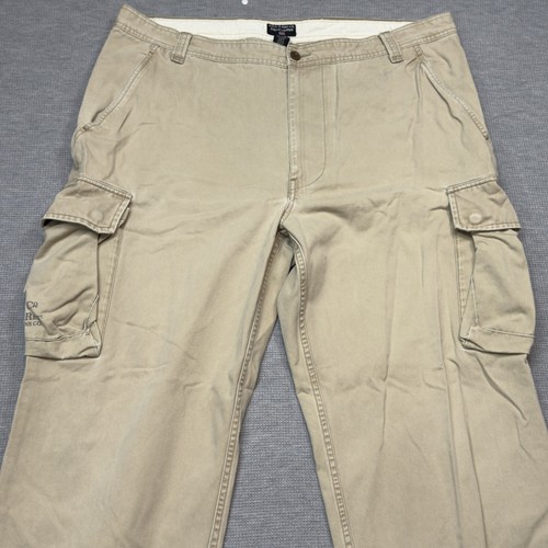 Polo Jeans Ralph Lauren Mens Khaki Cargo Pants Authentic Military Trouser 40X34 - Picture 3 of 12