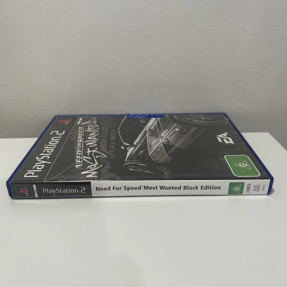 Need For Speed Most Wanted Black Edition Playstation 2 PS2 w/Manual Video Game - Image 3 of 4
