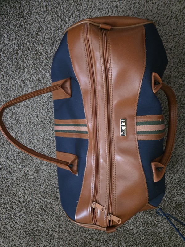 Vintage Montini Leather Bag