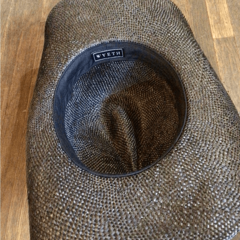 NEW! Wyeth Black Woven Straw Cowboy Hat | eBay display picture 1