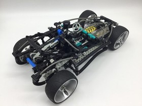 LEGO Technic 8428 Turbo Command Buggy - Incomplete - Retro Vintage Technic