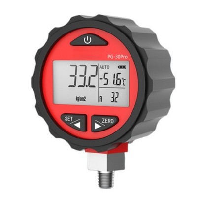 PG30PRO Manometer Digital mit Überlastlicht Alarm High Low 18 Zoll