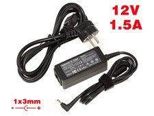 Laptop Power Supply 12V 1.5A Tip 1x3mm - For Acer Aspire Switch