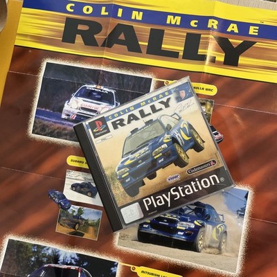 Colin McRae Rally Sony PlayStation 1 komplett mit Handbuch und Poster