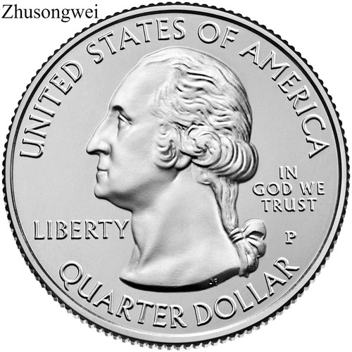 2012 US American Quarter Coin Hawaii Volcanoes HI (P Mark) - Free shipping - Bild 2 von 2