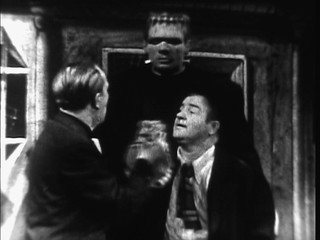 16MM SOUND ABBOTT AND COSTELLO MONSTER SKITS FROM COLGATE COMEDY HOUR B/W 400'