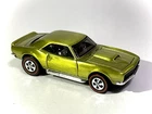 CUSTOM MADE REDLINE SPECTRAFLAME YELLOW Hot Wheels 67 Chevy CAMARO 🔥🔥🔥😎😎😎