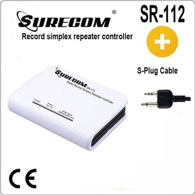 SURECOM SR-112+46-S2 Record  simplex repeater Controller with MIDLAND Cable