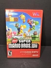New Super Mario Bros. Wii Nintendo Wii – Tested – Disc & Manual