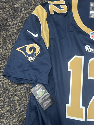 New Rare Brandin Cooks Rams Super Bowl Mens Navy XL Game Nike