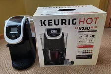 Keurig 2.0 Hot Brewer Coffee Maker Model K250 Plus Black K2.0-250 - PARTS ONLY