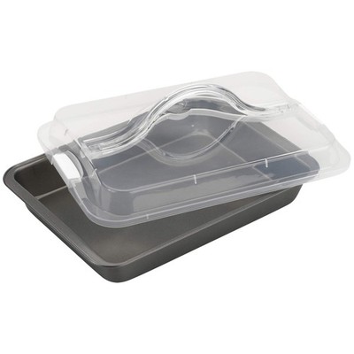 Goodcook 9X13 Bake N Take Nonstick Baking Pan With Lid Scratch Resistant