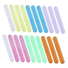 20PCS Toothbrush Case Set,Portable Breathable Toothbrush Holder,Dust-proof 