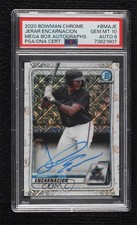 2020 Bowman Mega Box Chrome Mojo Jerar Encarnacion PSA 10 GEM MT Auto uy9