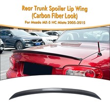 Rear Trunk Spoiler Splitter Wing Body Kit For Mazda MX-5 NC Miata 2005-2015 2014