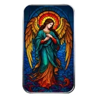 Christmas Holiday 1 oz .999 Silver Bar - Angel of Light Color Silver Bar