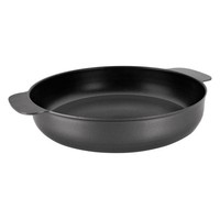 Servierpfanne 16 Cm Rund, Aluminium Schwarz, Ibili Indubasic, Bratpfanne